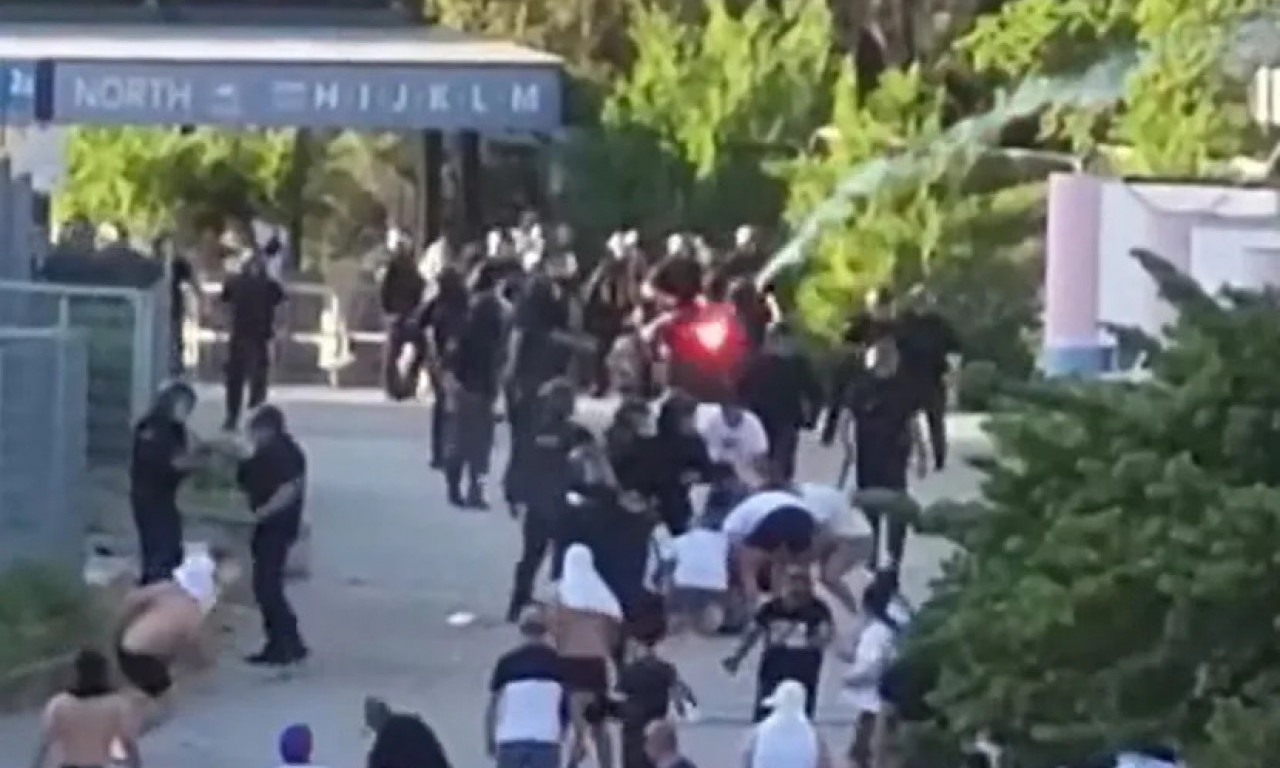 TORCIDA NAPALA POLICIJU: Usledio stampedo, a onda žestoka reakcija!