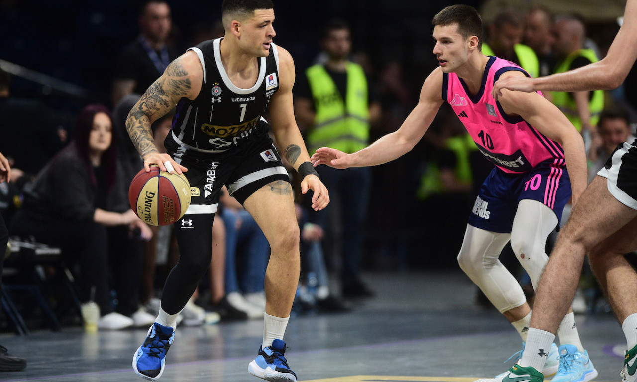 PARTIZAN SPREMAN ZA PLEJ OF: "Crno beli" savladali Megu u poslednjem kolu