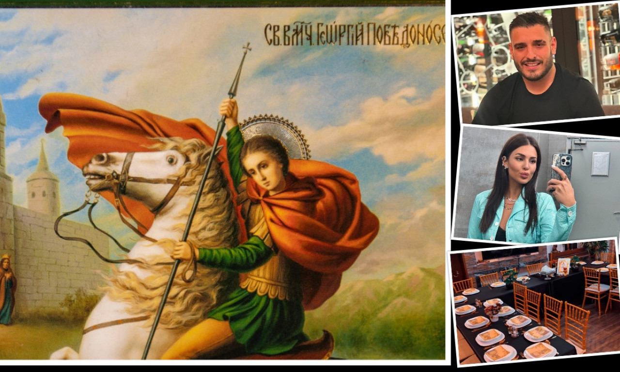 POZNATI SLAVE ĐURĐEVDAN Kako su Miroslav Ilić, Darko Lazić, Anastasija i Gudelj obeležili veliki praznik! (FOTO)