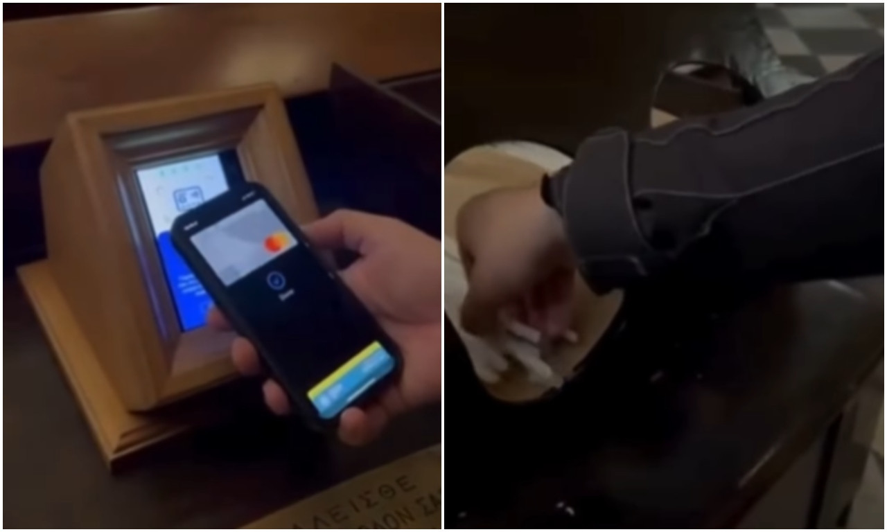 PRVO PIN, PA AMIN Pravoslavna crkva uvela POS terminale i prešla na plaćanje priloga i sveća karticama (VIDEO)