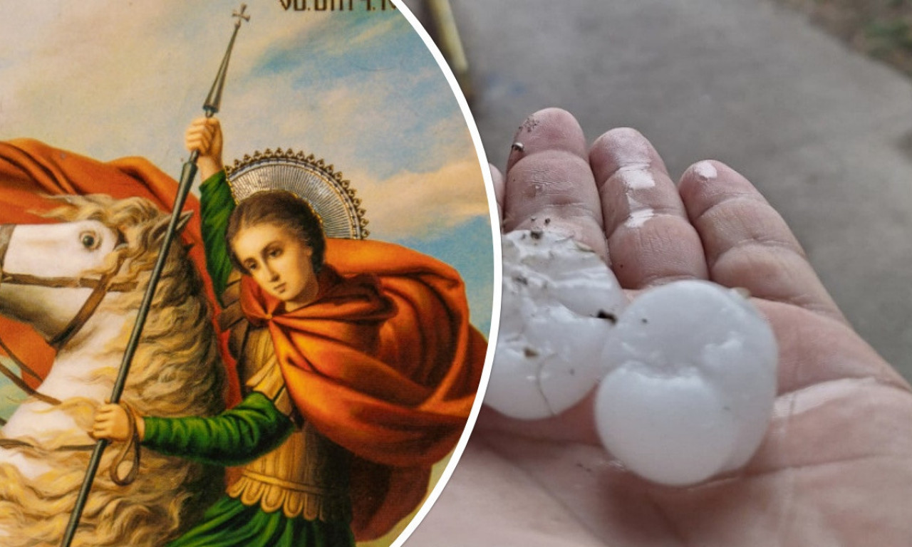 GRAD TUČE NA ĐURĐEVDAN! Šta kažu verovanja i običaji o ovom nevremenu?