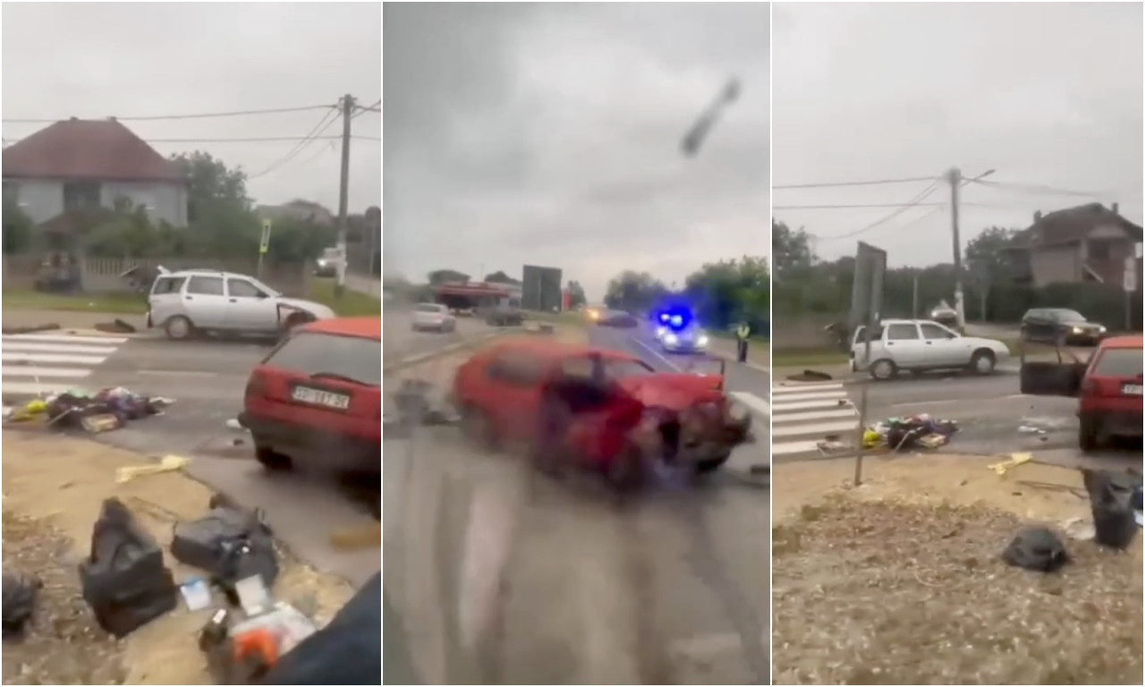 IMA MRTVIH! Teška saobraćajka kod Smedereva (VIDEO)