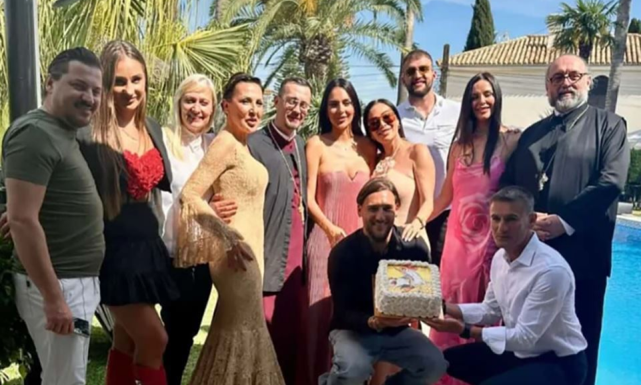 SVI DETALJI GALA ŽURKE ZA ĐURĐEVDAN KOD GUDELJA U SEVILJI Ceca uživala sa prijom, Veljko i Bogdana đuskali, a snajka?