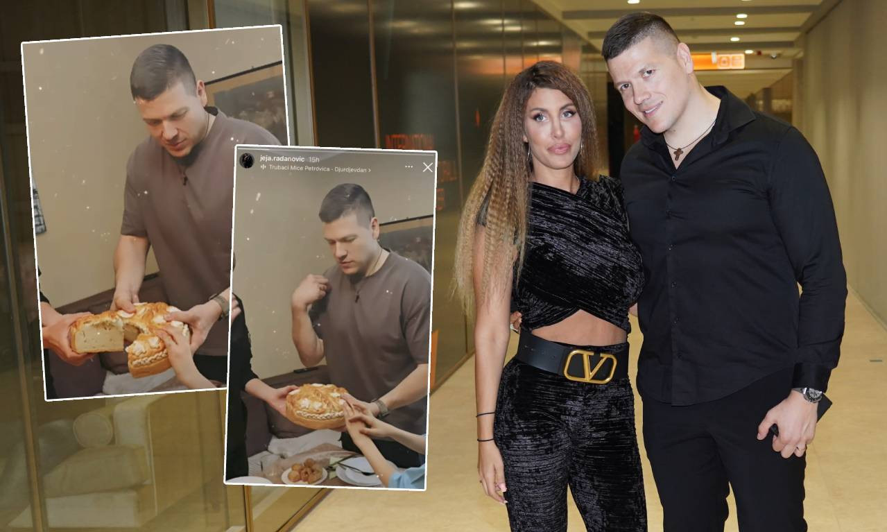 ĐURĐEVDAN U DOMU SLOBE RADANOVIĆA: Ovako su on i supruga obeležili slavu sa sinovima (FOTO)