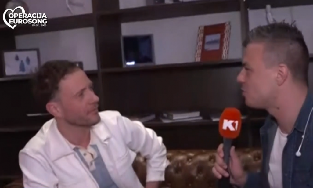 KLEMEN SLAKONJA BRILJIRAO U "URANKU" Predstavnik Slovenije imitirao Donalda Trampa pred kamerama K1! (VIDEO)