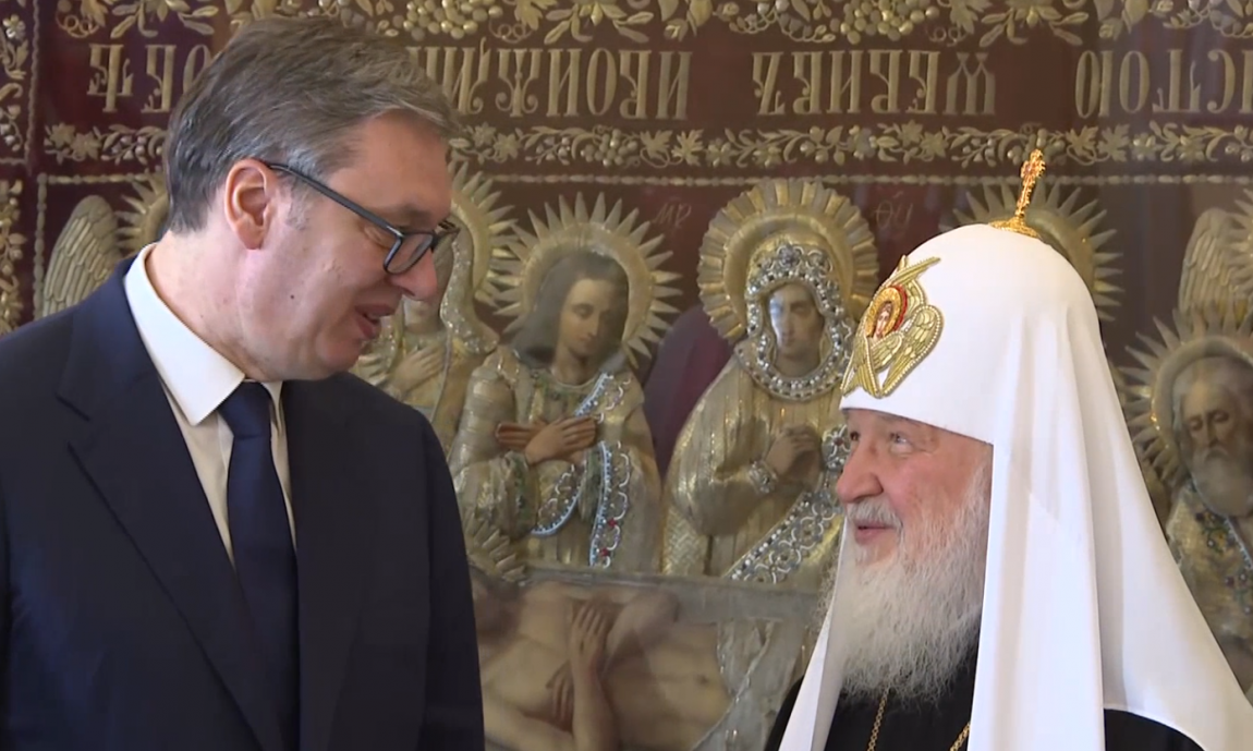 "ORDEN VIŠE OD NAGRADE" Ovako se patrijarh Kiril zahvalio predsedniku Vučiću na velikoj časti - obratio se i svim Srbima
