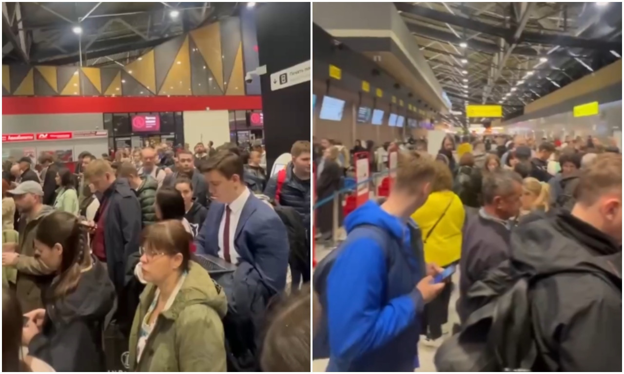 OTKAZANI LETOVI, LJUDI ZAROBLJENI NA AERODROMIMA! Deca spavaju po hodnicima, agonija traje više od 30 sati (FOTO+VIDEO)