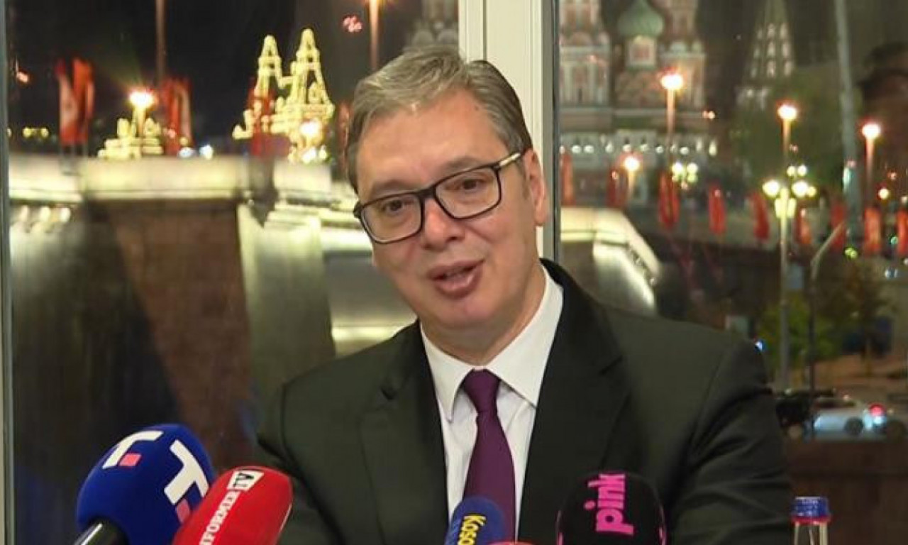 VUČIĆ POSLE VEČERE KOD PUTINA: Pozdravili smo se večeras, a sutra nas očekuje važan razgovor!