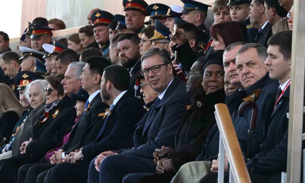 DAN POBEDE IZ UGLA PREDSEDNIKA SRBIJE Vučić objavio video sa Parade u Moskvi, ovo morate da vidite!