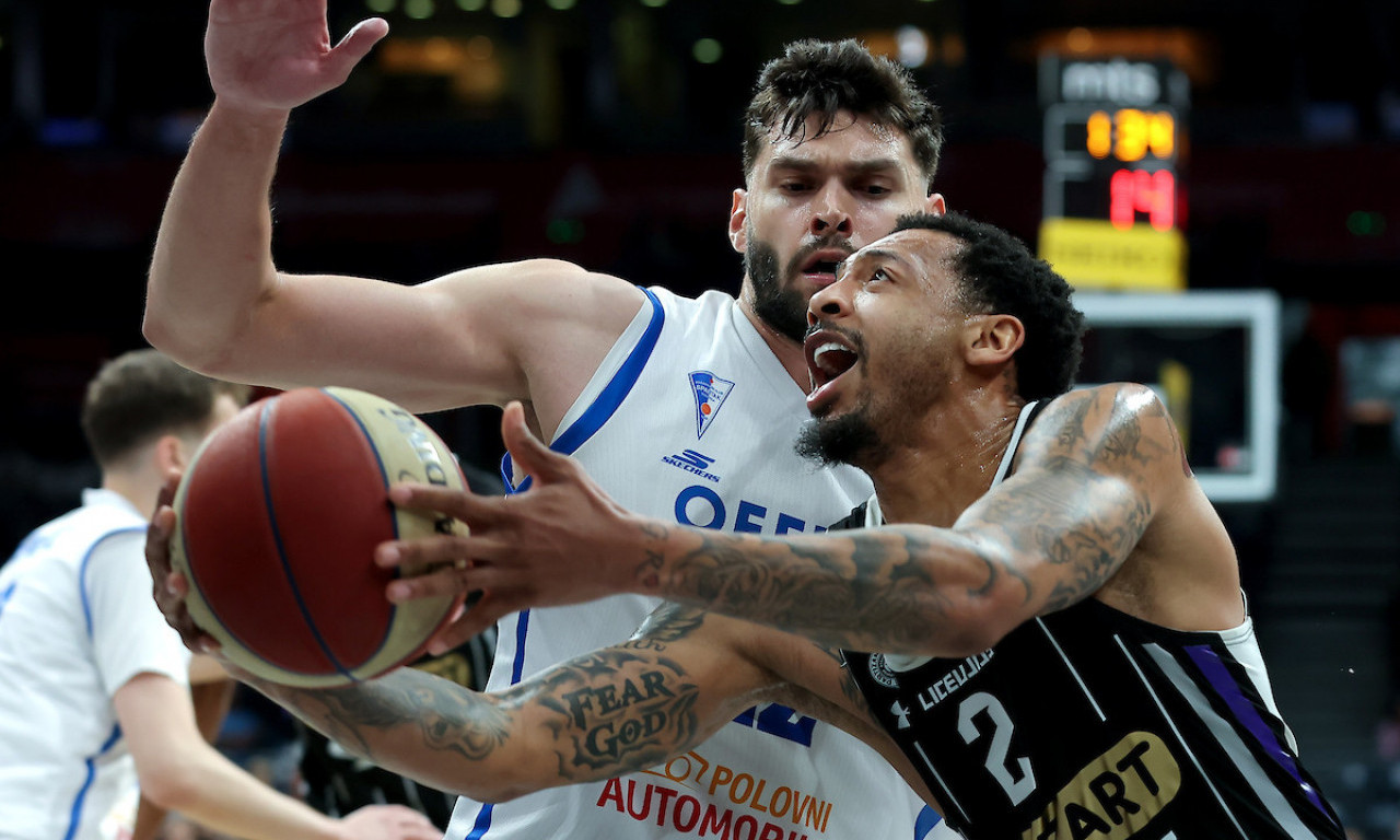 PARTIZAN LAKO SA SPARTAKOM, OVACIJE ZA LUNDBERGA: "Crno beli" pred polufinalom Aba lige