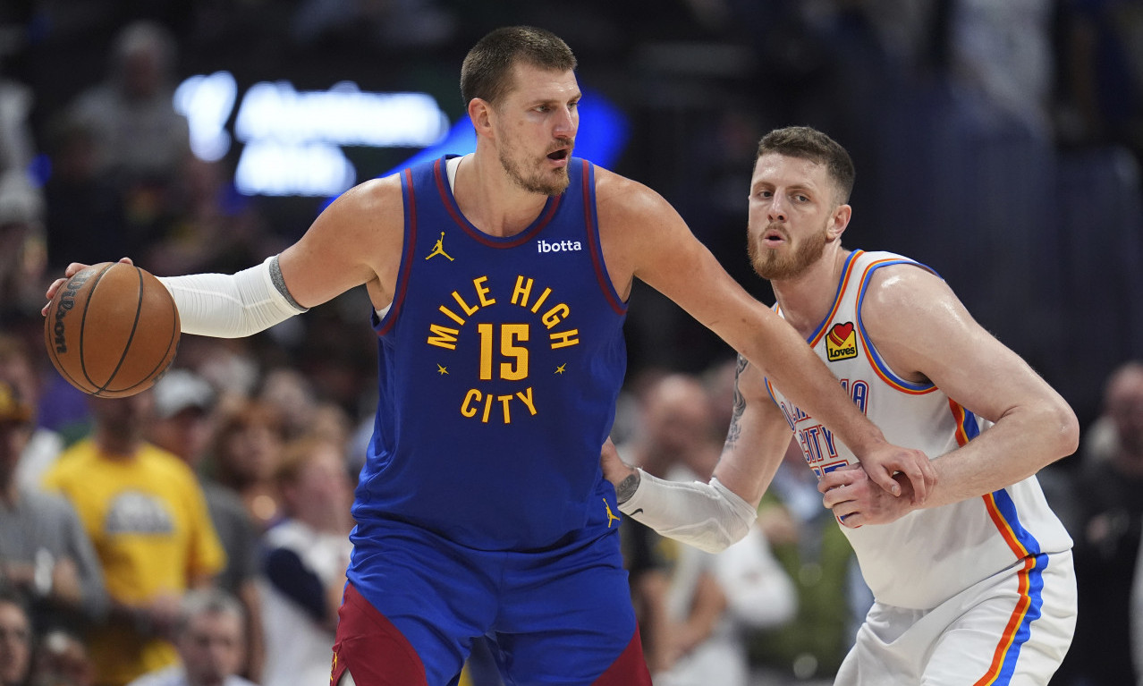 DENVER NAGETSI SRUŠILI OKLAHOMU KAO NIKAD PRE Jokić navijačima digao pritisak - pa ipak pokazao zašto je najbolji