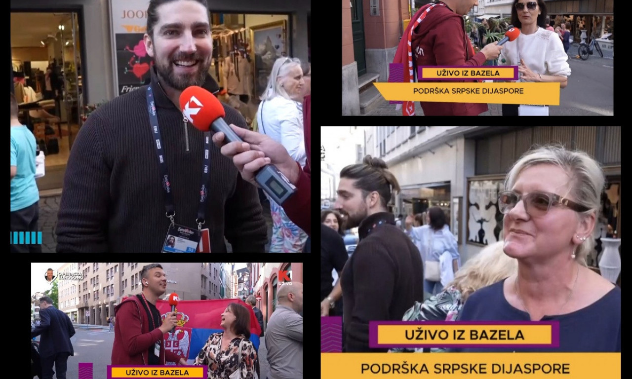 SRBI IZ DIJASPORE NAPRAVILI SPEKTAKL U BAZELU "Princ je na mestu, prizemno dete – želimo mu pobedu!"