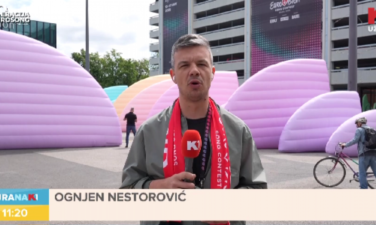 SVI DETALJI TIRKIZNOG TEPIHA U BAZELU Ovi skandali su obeležii svečano otvaranje "Evrovizije" (FOTO)