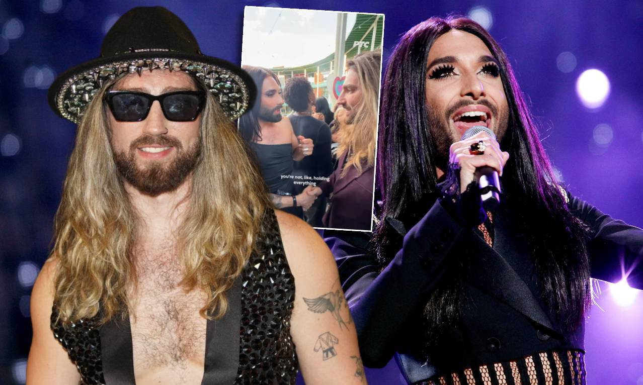 KONČITA OTKINULA ZA PRINCOM Nije ispuštala njegovu ruku, a onda je pao zagrljaj (VIDEO)