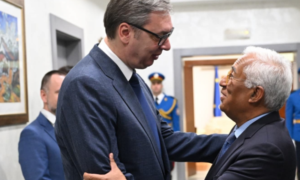 VUČIĆ DOČEKAO KOŠTU: Srbija je opredeljena za nastavak svog evropskog puta,verujem u veliki značaj dijaloga