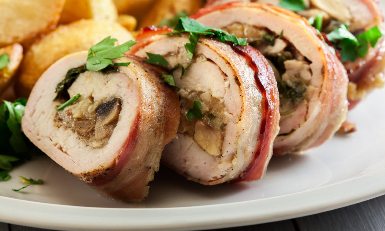 ROLOVANA PILETINA Ručak koji izgleda kao iz restorana, a sprema se lako kod kuće!