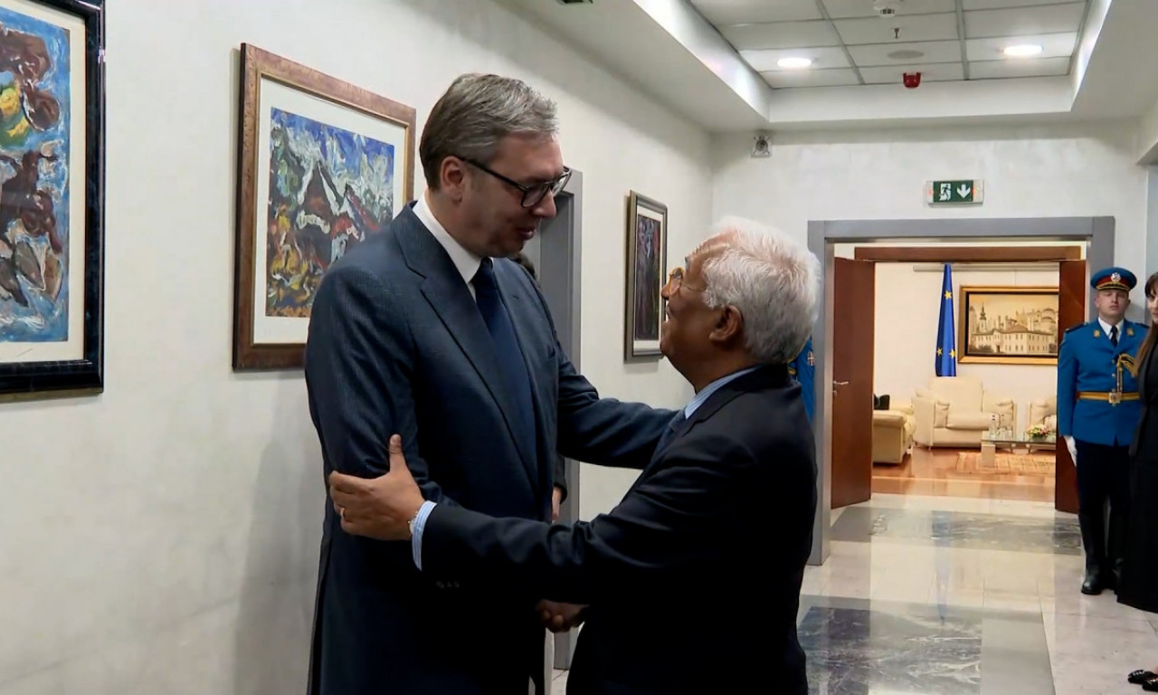 O ČEMU ĆE RAZGOVARATI VUČIĆ I KOŠTA IZA ZATVORENIH VRATA? Predsednik Evropskog saveta danas u Palati Srbija