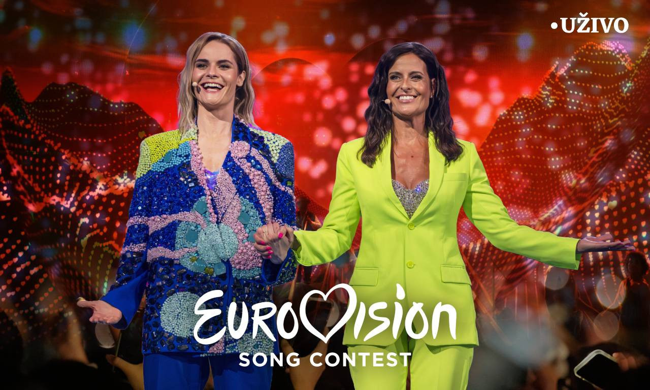PRVO POLUFINALE EVROVIZIJE 2025 Počeo spektakl, večeras gledamo 15 takmičara, Klemen i Marko Bošnjak na sceni