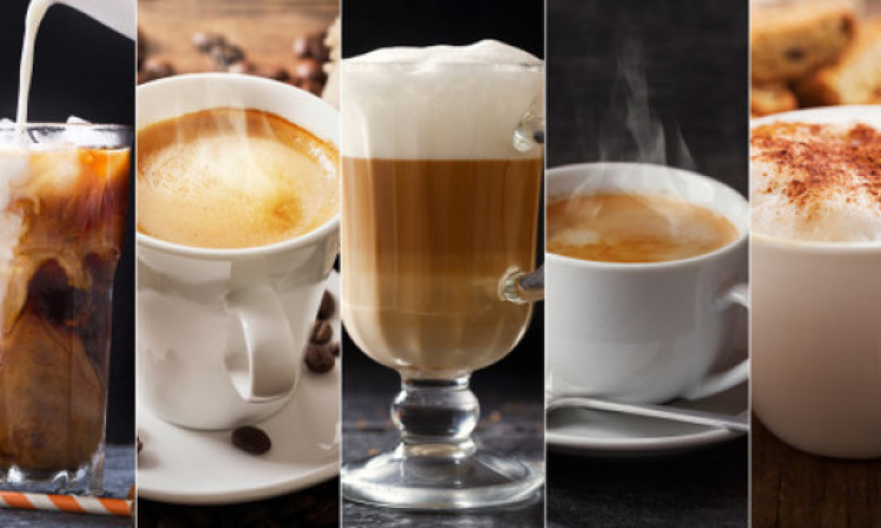 OD ESPRESA DO FRAPUĆINA Veliki vodič kroz vrste kafe – šta zapravo pijemo i kako da znamo šta da naručimo