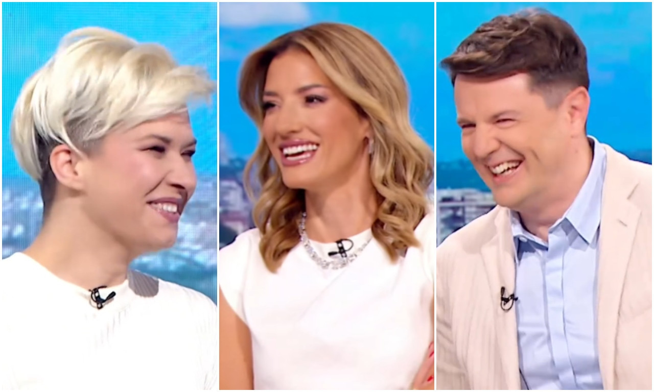 "WHITE SENSATION" U URANKU! Pogledajte HIT VIDEO iz studija i kako su se Jovana, Drago i Milica vratili u 2011. godinu