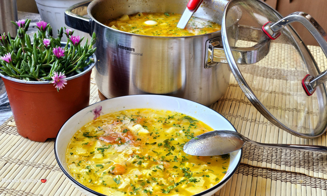 ČAROBNA ČINIJA ZDRAVLJA Vitaminska čorbica, tajna dugovečnosti koja jača imunitet!