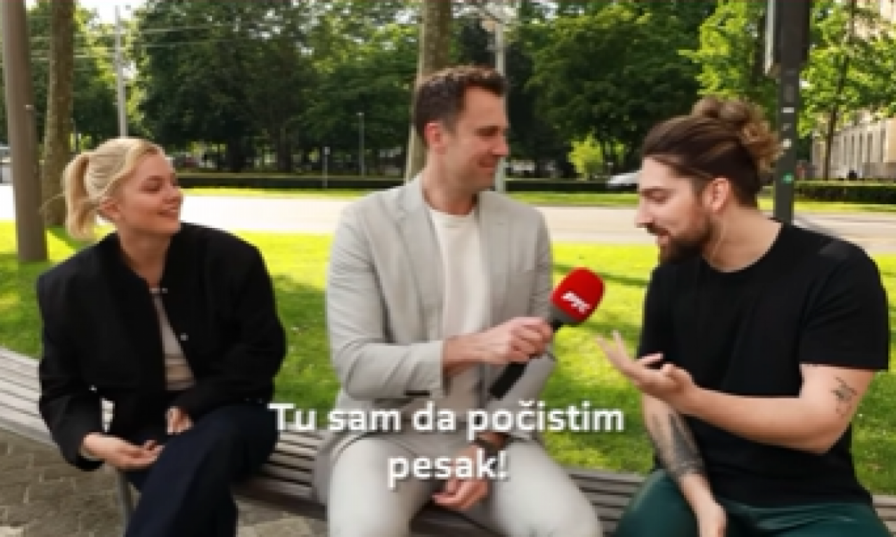 SRBIJA I FRANCUSKA U ŠALI O PESKU NA SCENI: ‘Treba da nastupiš posle mene da ga počistiš kosom!’