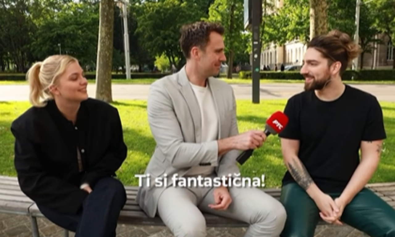 SRBIJA I FRANCUSKA U ŠALI O PESKU NA SCENI: ‘Treba da nastupiš posle mene da ga počistiš kosom!’