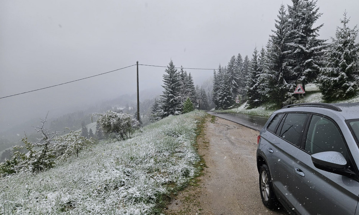 VEJE SNEG U SRBIJI: Pogledajte gde se zabelelo početkom oktobra (VIDEO)