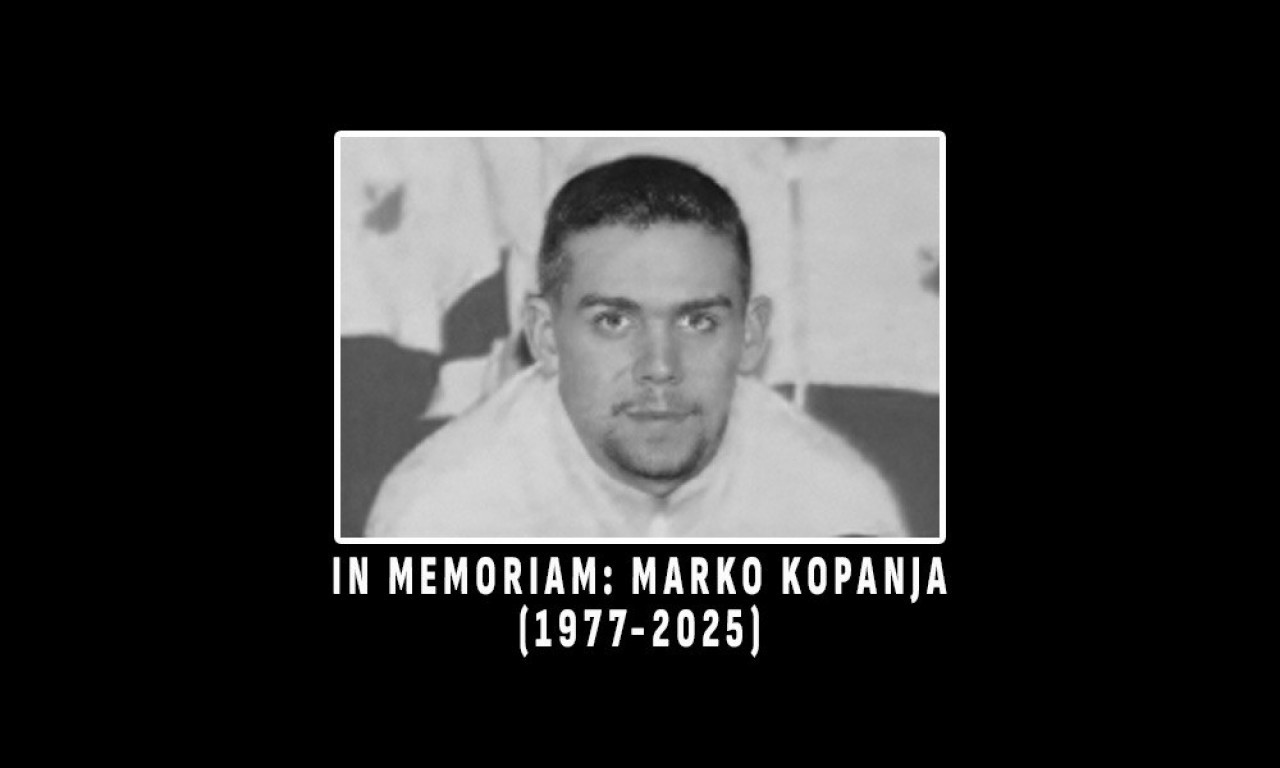 TUGA U SVETU SPORTA Preminuo Marko Kopanja