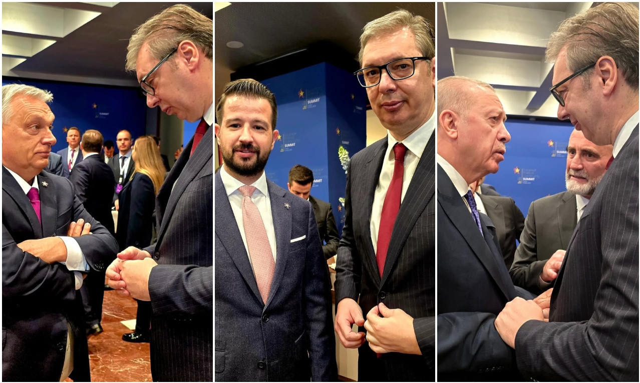 VUČIĆ SA ORBANOM, ERDOGANOM I MILATOVIĆEM Otkriveno o čemu su razgovarali!