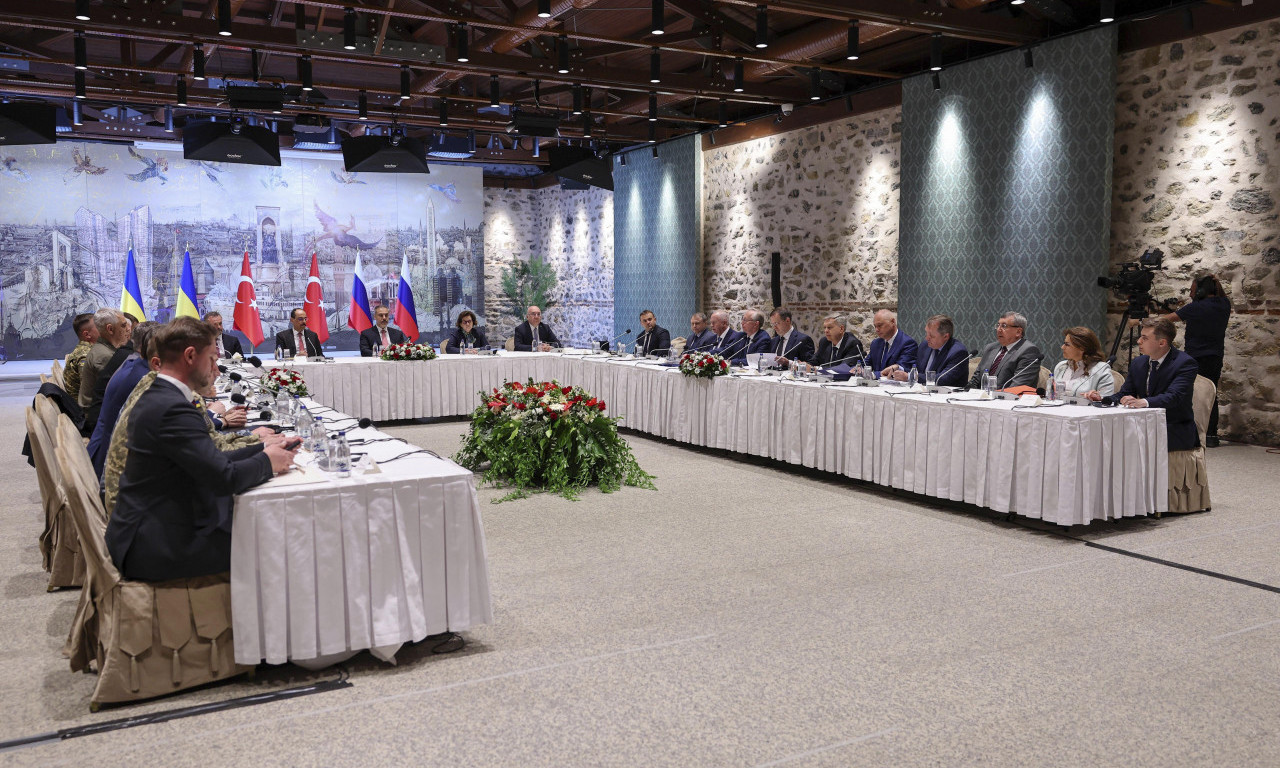 IZ MOSKVE POTVRĐENO:  Istanbul ostaje mesto pregovora između Rusije i Ukrajine