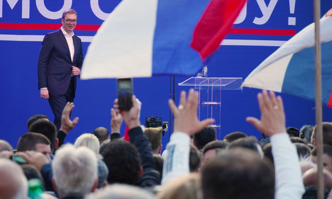 POGLEDAJTE KOLIKO LJUDI JE BILO NA SKUPU U NIŠU Ove Vučićeve poruke odzvanjaju Srbijom! (VIDEO)