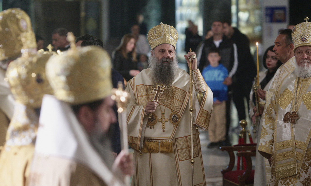 ĐURO MACUT KOD PATRIJARHA PORFIRIJA Njegova svetost pozdravila je i blagoslovila ove aktivnosti