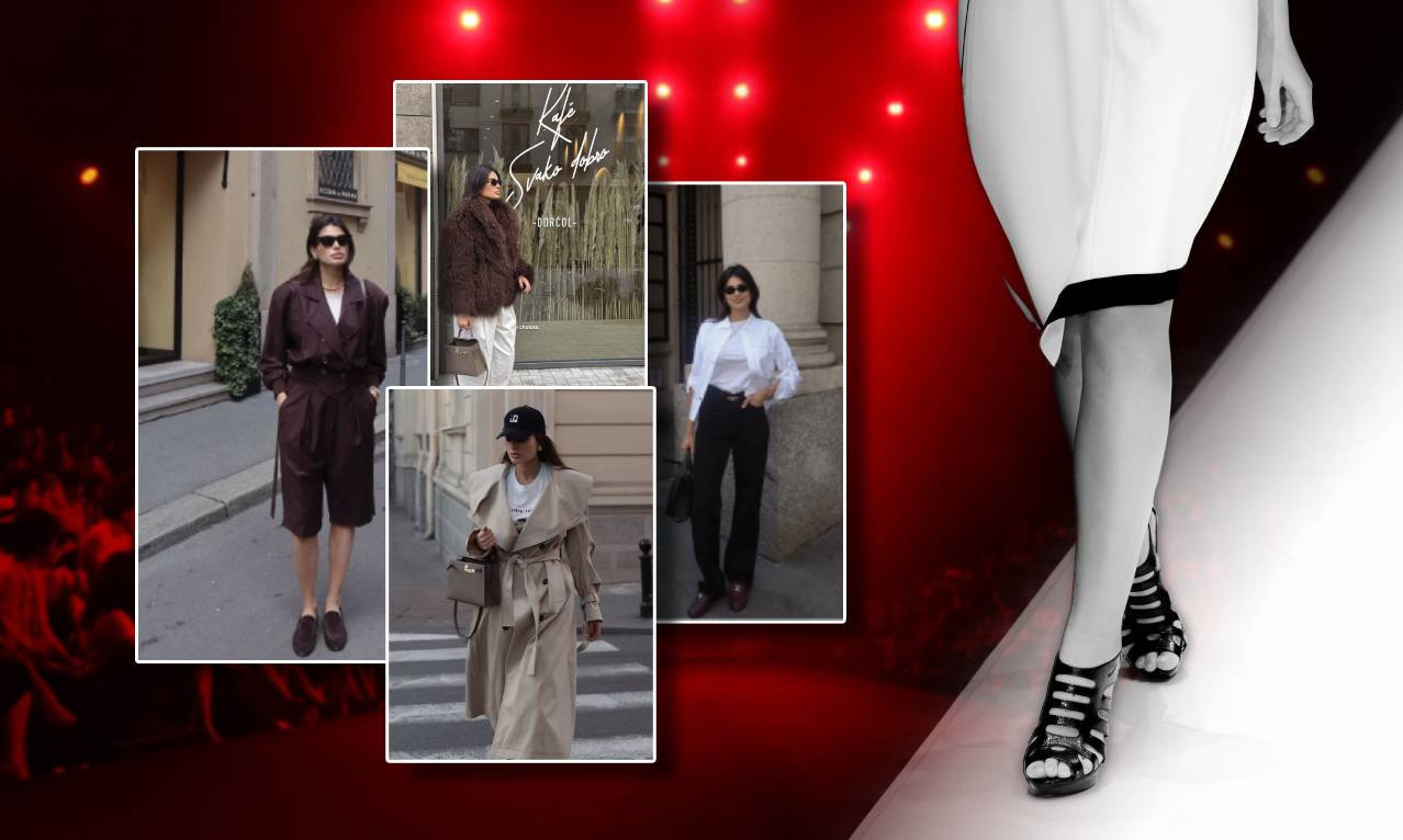 HODAJUĆI LUKSUZ! Mina Milutinović ima tri prolećna autfita koje svako može da priušti (FOTO)