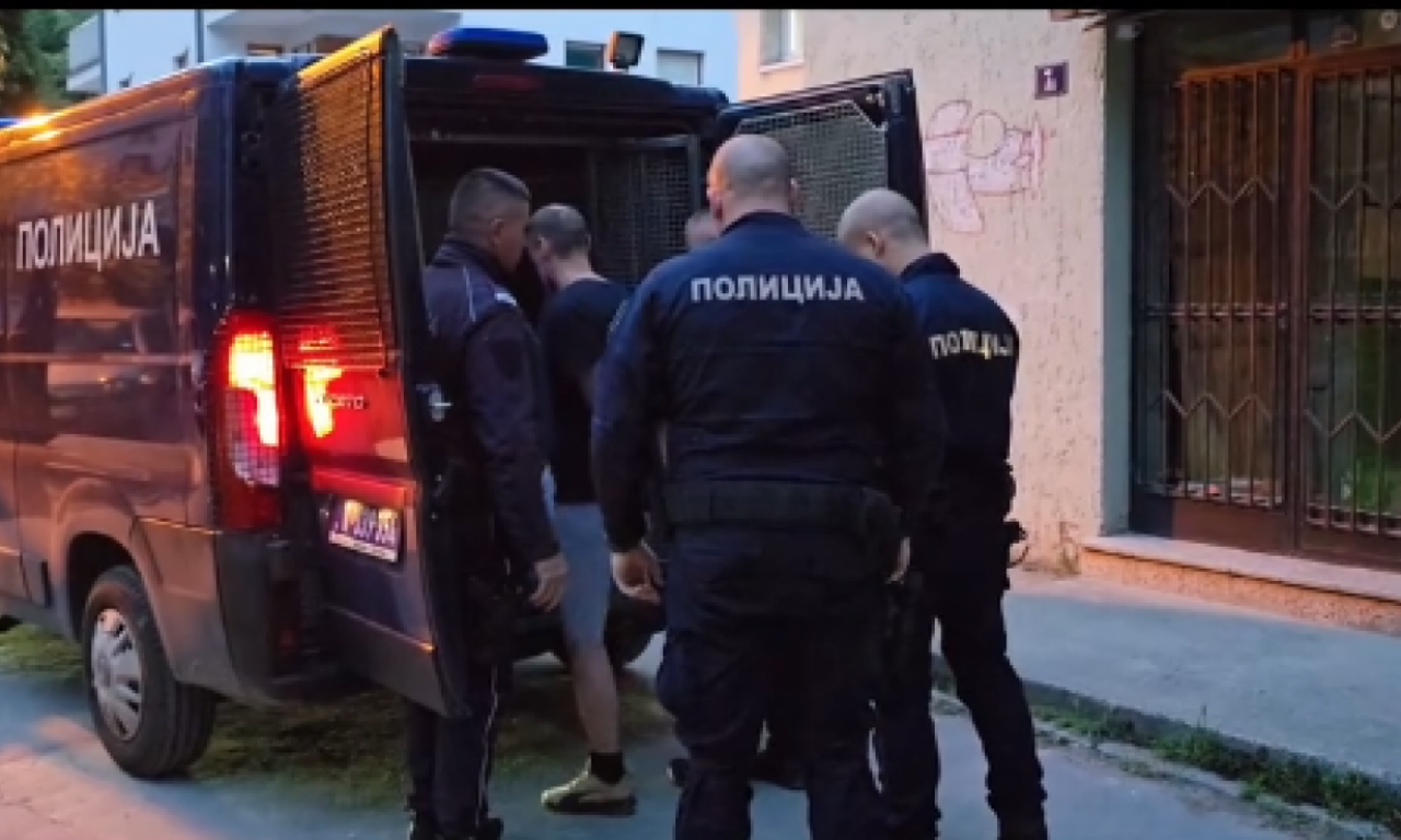 OVO JE MONSTRUM OSUMNJIČEN DA JE UBIO ŽENU U NOVOM SADU Pogledajte kako je uhapšen (VIDEO)
