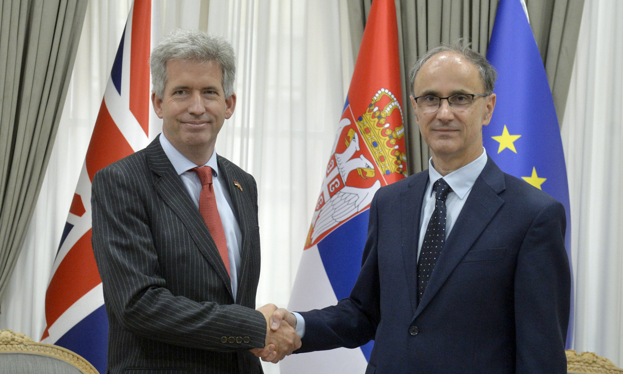 ĐURO MACUT NA VAŽNOM SASTANKU ZA SRBIJU Evo o čemu je premijer razgovarao sa Edvardom Fergusonom