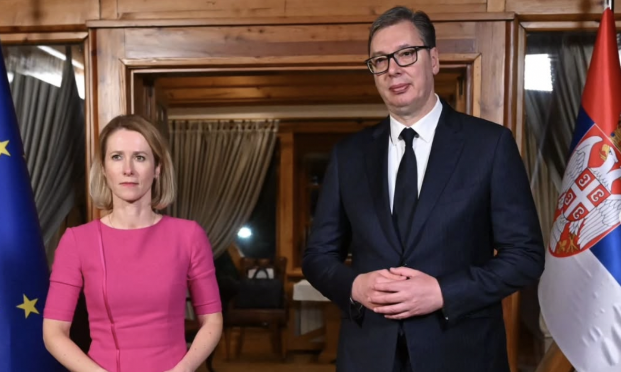 "SRBIJA JE TU DA REŠAVA PITANJA I ZAŠTITI NAROD NA KiM" Vučić otkrio detalje razgovora sa Kajom Kalas (FOTO)