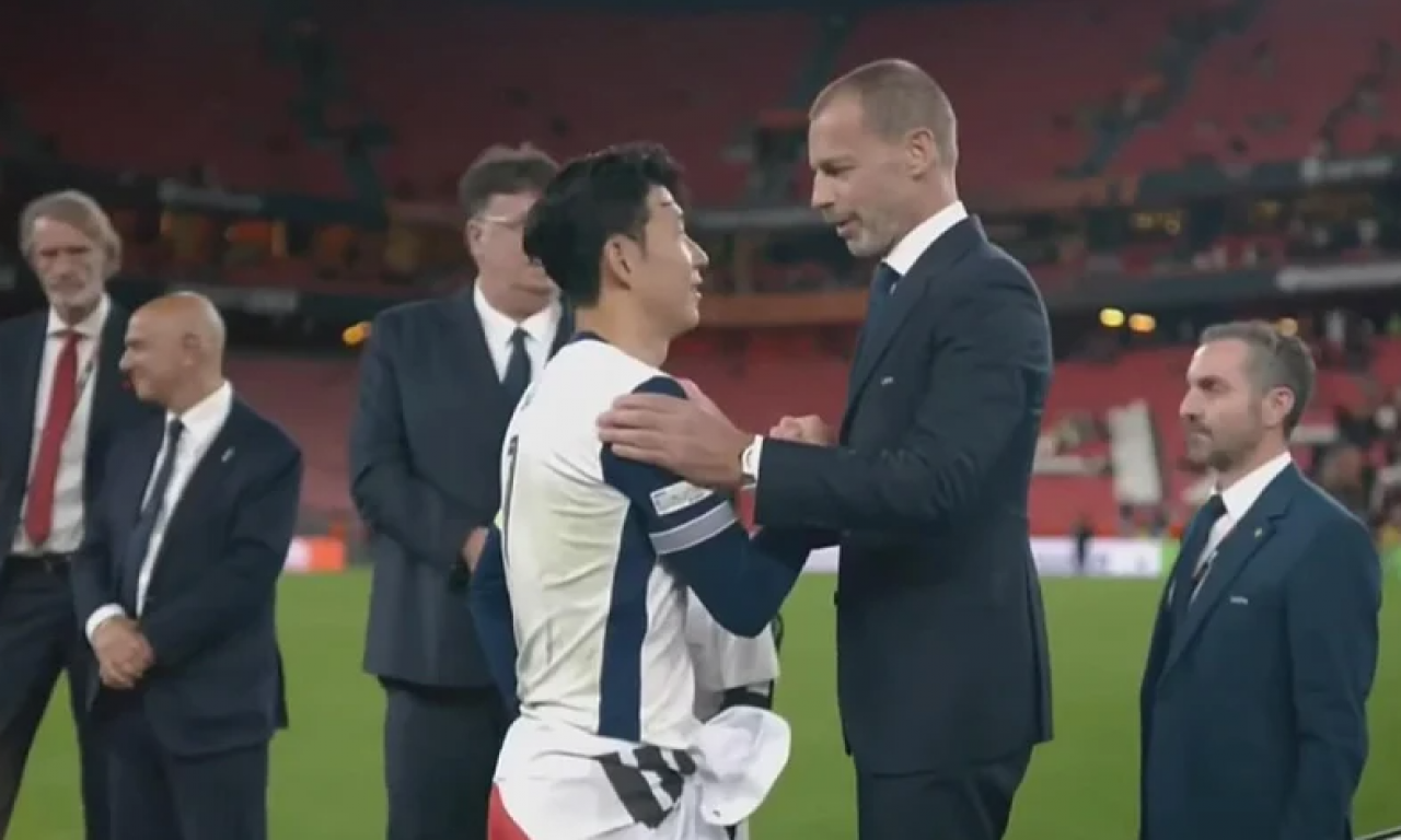 SRAM VAS BILO, UEFA! Pukla žestoka bruka sinoć - pogledajte šta je Čeferin uradio (VIDEO)