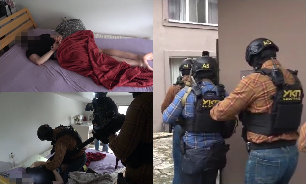 OVAKO JE UHAPŠEN OSUMNJIČENI ZA POKUŠAJ UBISTVA DEJANA VUKSANOVIĆA Specijalci UKP ga izvukli iz kreveta (VIDEO)