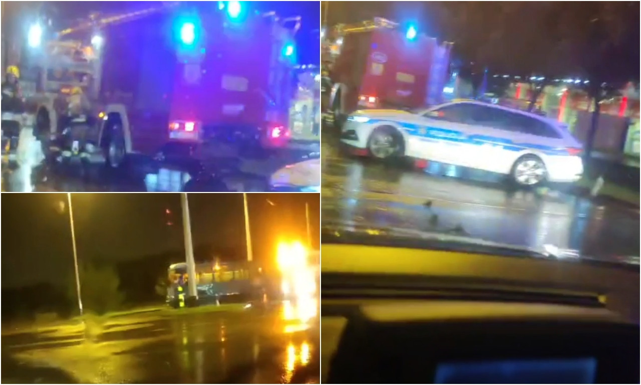 TRAMVAJ LETEO 10 METARA, MERCEDES SMRSKAN DO NEPREPOZNATLJIVOSTI Horor scene iz Zagreba (FOTO)