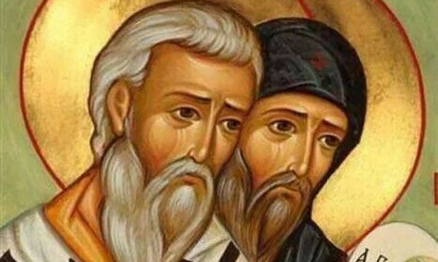 SLAVA SVETI ĆIRILO I METODIJE Braća koja su nam podarila pismo, veru i identitet!
