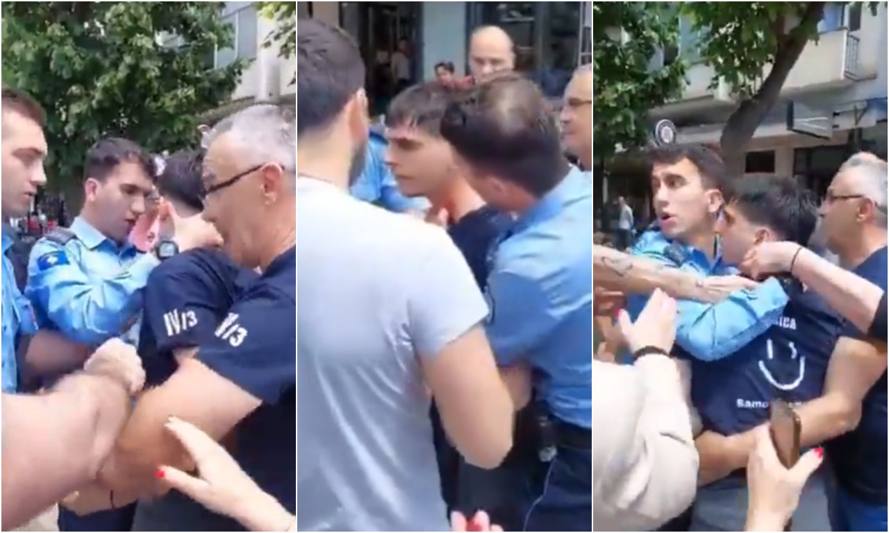UZNEMIRUJUĆE: KURTIJEVA POLICIJA NAPALA SRPSKOG MATURANTA Gurali ga i stezali za vrat (VIDEO)