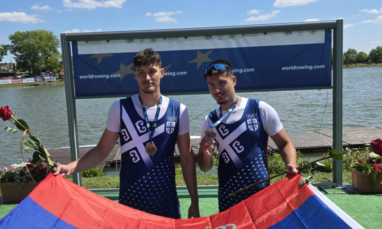 ČESTITKE ZA DVA MILANA! Srpski veslači prvaci Evrope u juniorskoj kategoriji