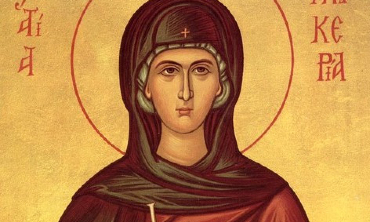 VERNICI JOJ SE MOLE KAD LEKARI NEMOĆNO SLEŽU RAMENIMA Danas slavimo Svetu Glikeriju!