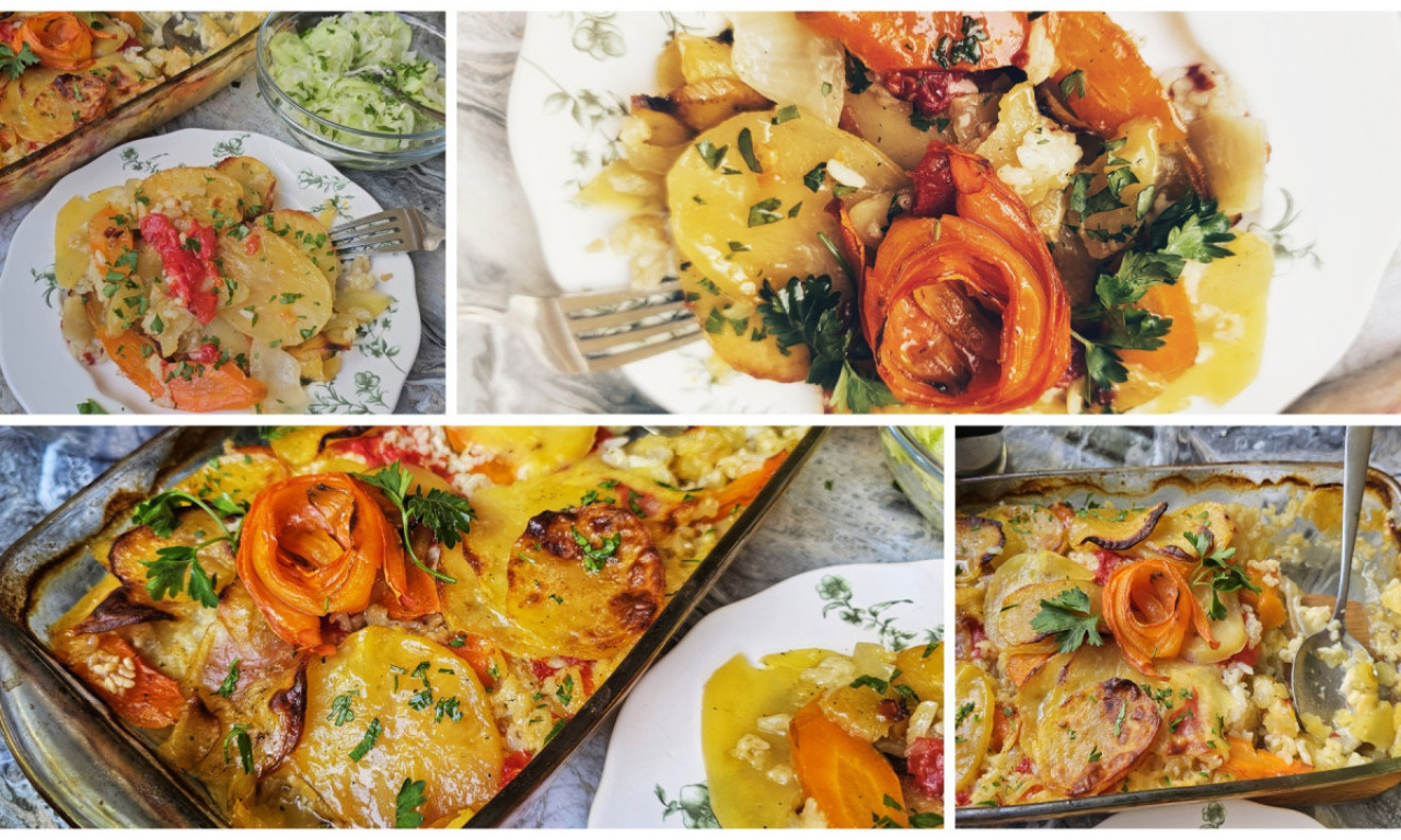 KROMPIR KAKAV NISTE PROBALI Sladak kao med, ima da "pukne" tepsija za tren oka