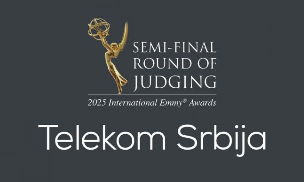 TELEKOM SRBIJA DOVODI SVETSKI ŠOU U BEOGRAD! Polufinalna runda takmičenja za Emmy nagradu prvi put u Srbiji