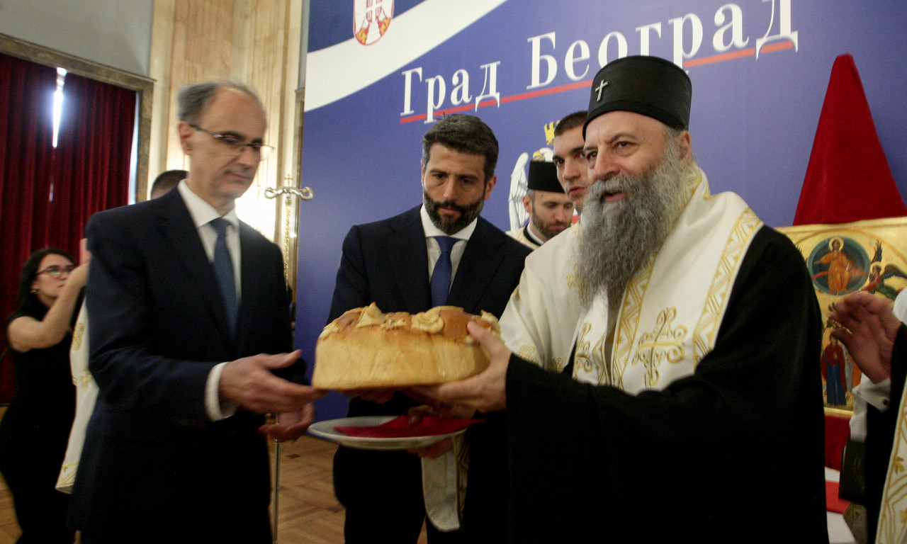 PORUKE VERE I LJUBAVI Spasovdan proslavljen u Starom dvoru, patrijarh Porfirije poslao snažne reči  (FOTO)