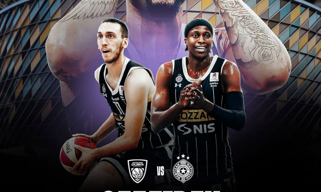 PARTIZAN ZA ČETVRTO UZASTUPNO FINALE: "Crno beli" protiv Dubaija za overu plasmana u bitku za trofej Aba lige