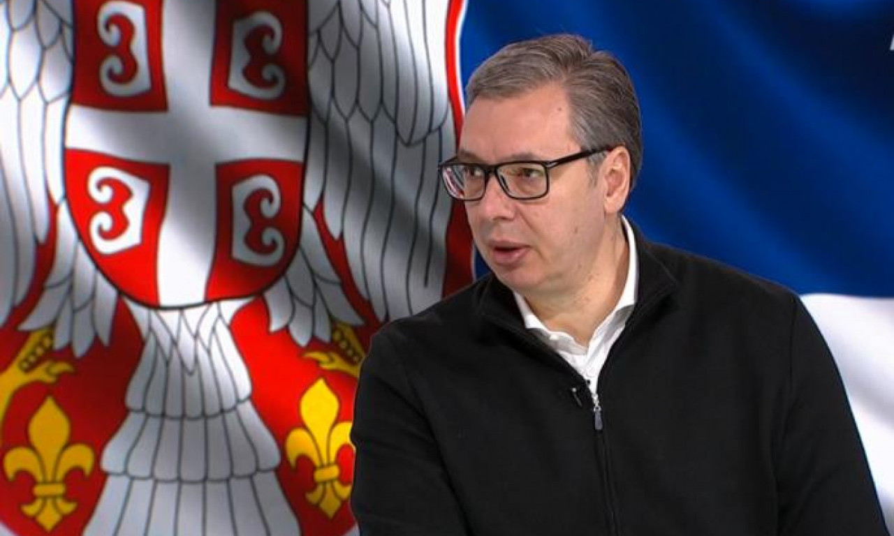 PREDSEDNIK VUČIĆ ZA RTS: Zapad glasno ćuti na proterivanje Srba sa Kosova i Metohije!