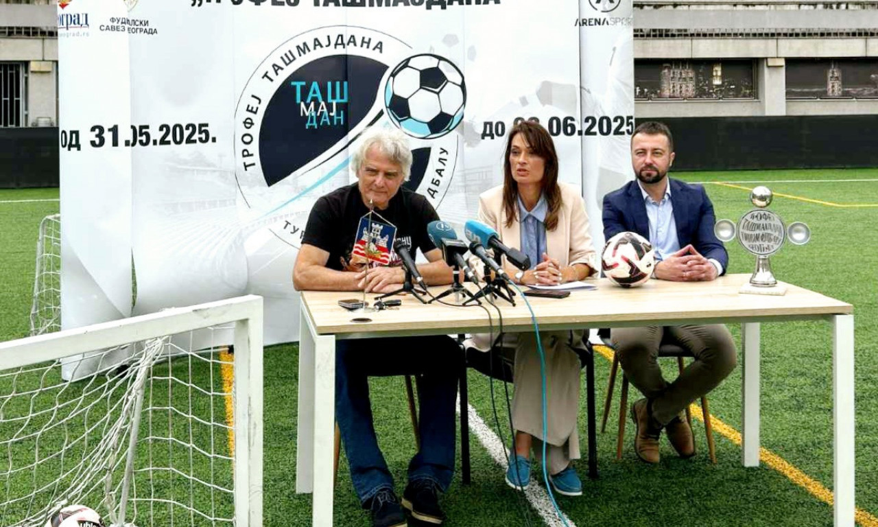 SVE JE SPREMNO ZA "TROFEJ TAŠMAJDANA": Posle 35 godina turnir u malom fudbalu na Tašu!